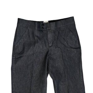 Like New - Lee No Gap Waistband Dark Wash Dressy Denim - Wide Leg Jeans - Sz 14M